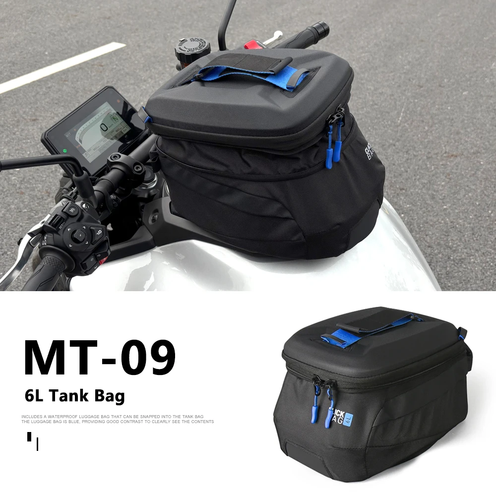 Motorcycle 6L~8L Tank Bag Luggage Waterproof Backpack Quick Lock Kit Waterproof Fuel Tank Bag For Yamaha MT-09 SP MT09 MT 09
Motorcycle 6L~8L Tank Bag Luggage Waterproof Backpack Quick Lock Kit Waterproof Fuel Tank Bag For Yamaha MT-09 SP MT09 MT 09
