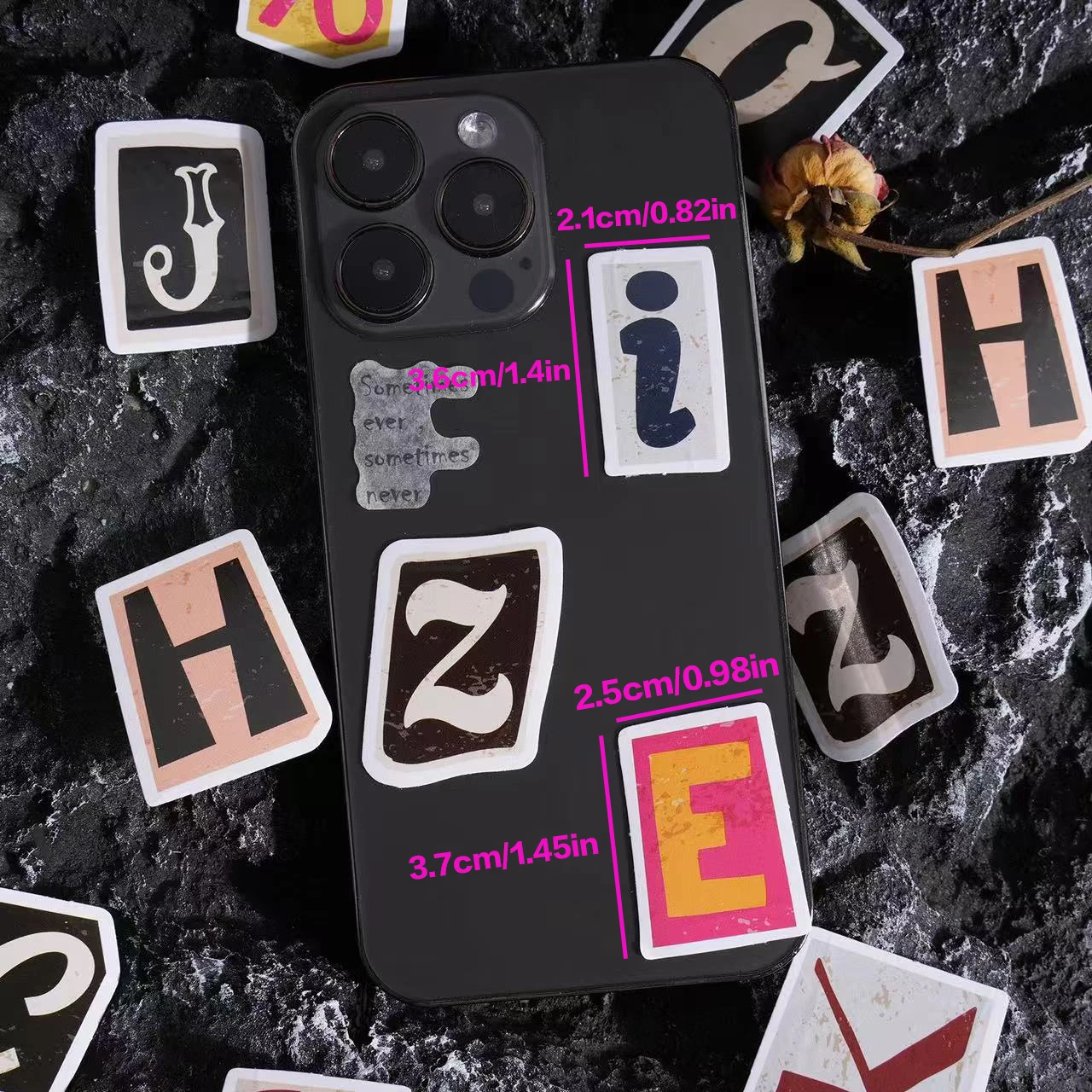 2026 New DIY Retro Bright English Alphabet Letter Stickers Self-Adhesive Stylish Decals for Student Stationery Notebooks Diaries
2026 New DIY Retro Bright English Alphabet Letter Stickers Self-Adhesive Stylish Decals for Student Stationery Notebooks Diaries