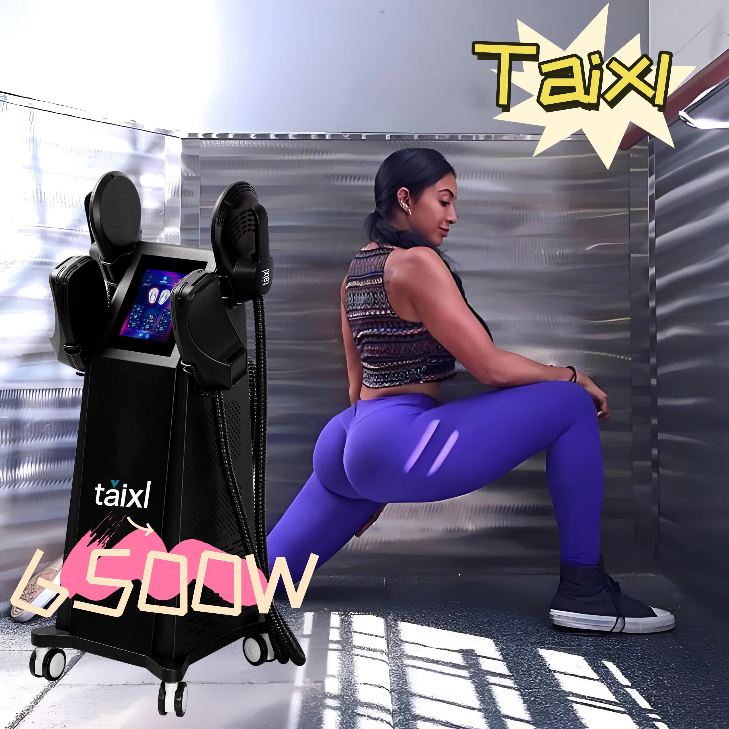 6500W Taixl Sculpt Muscle Stimulation 200HZ Muscle Building and Body Shaping Machine, Taixl RF Body Shaping Machine
6500W Taixl Sculpt Muscle Stimulation 200HZ Muscle Building and Body Shaping Machine, Taixl RF Body Shaping Machine