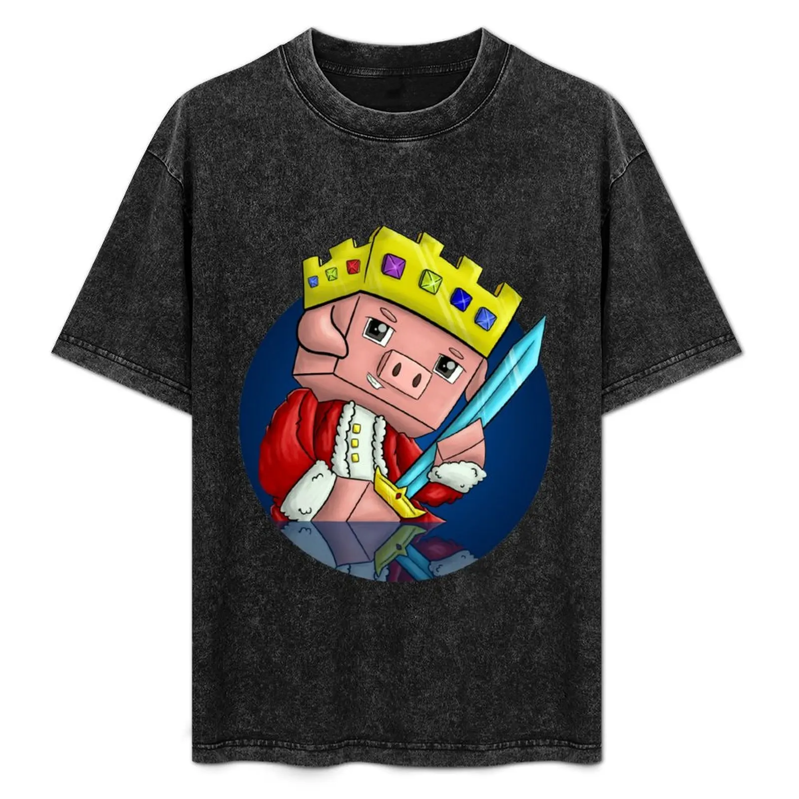 Technoblade Pig King T-Shirt Soft Touch Basic Cotton T-Shirt
Technoblade Pig King T-Shirt Soft Touch Basic Cotton T-Shirt