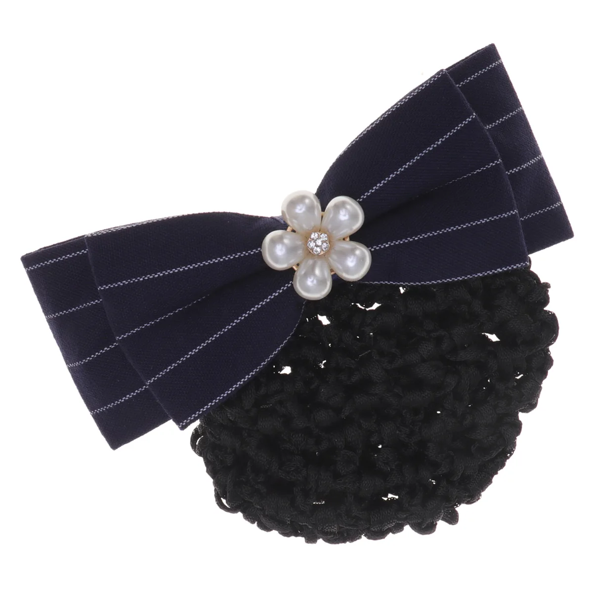 Hairnet Pearl Clip Bow Thick Hairs Decoration Bun Nets Bowknot Headdress Snood Hairpins
Hairnet Pearl Clip Bow Thick Hairs Decoration Bun Nets Bowknot Headdress Snood Hairpins