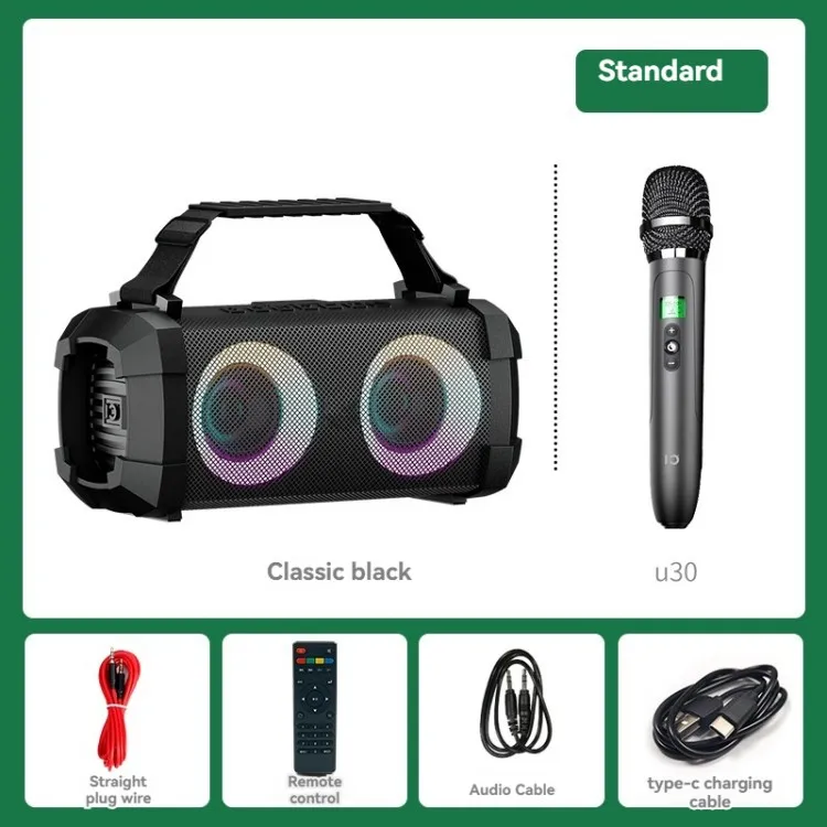 2025 New X1 Outdoor Sound Subwoofer Dazzling Light Portable High Volume K-song Wireless Bluetooth Speaker
2025 New X1 Outdoor Sound Subwoofer Dazzling Light Portable High Volume K-song Wireless Bluetooth Speaker