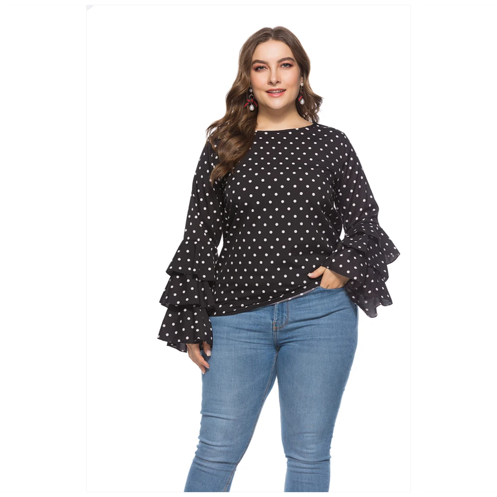 2021 Spring Summer Hot Sale European And American Style Butterfly Sleeve Plus Size Shirt For Women
2021 Spring Summer Hot Sale European And American Style Butterfly Sleeve Plus Size Shirt For Women