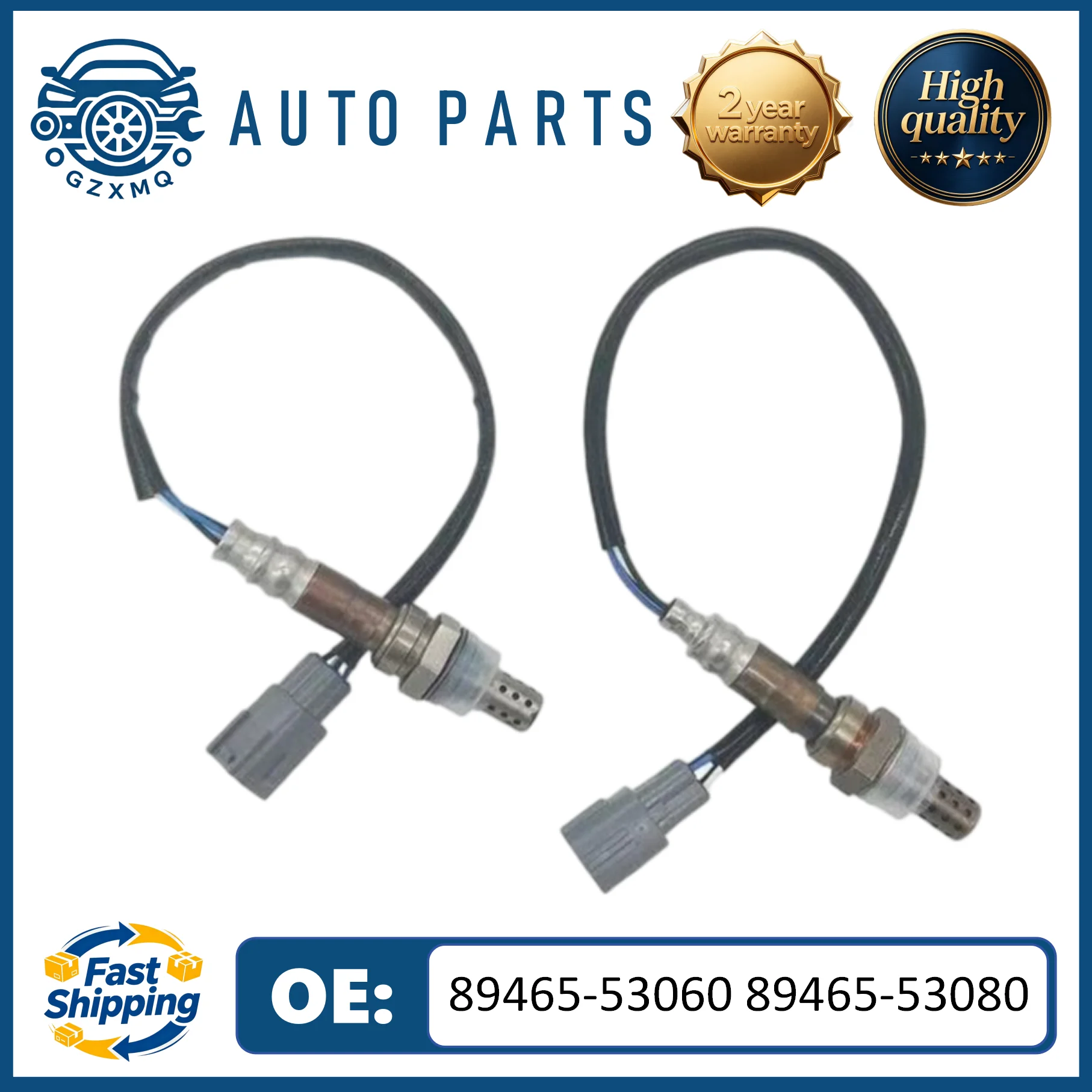 2pcs 89465-53060 89465-53080 High-quality Up&Downstream Oxygen Sensor Fits for Toyota Altezza Gita SXE10 1998-2005
2pcs 89465-53060 89465-53080 High-quality Up&Downstream Oxygen Sensor Fits for Toyota Altezza Gita SXE10 1998-2005