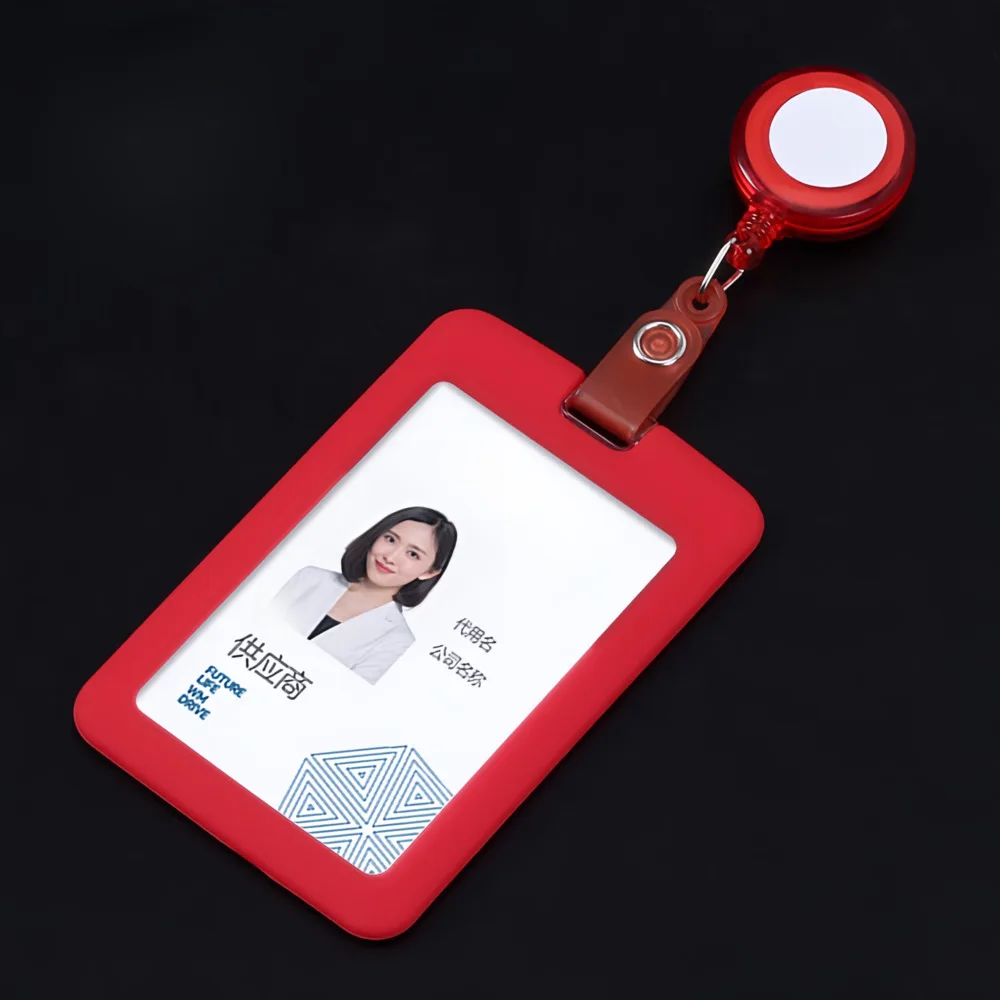 2Pcs Silicone Work ID Card Holder Hospital Staff Information Badge Holder with Pocket Clip Retractable Work Card Holder
2Pcs Silicone Work ID Card Holder Hospital Staff Information Badge Holder with Pocket Clip Retractable Work Card Holder