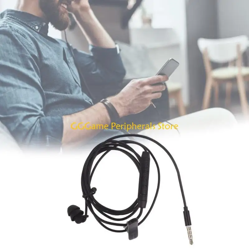 U55B Single Side Earphone with Microphone In Ear Stereo to Mono Earbud Side Headphones,3.5mm Jacks Metal Noise Isolating
U55B Single Side Earphone with Microphone In Ear Stereo to Mono Earbud Side Headphones,3.5mm Jacks Metal Noise Isolating