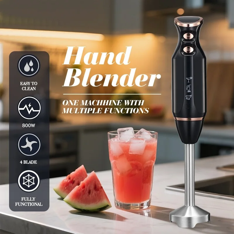 New Portable Handheld Blender Household Multi-function Food Processor Baby Food Processor 220V 800W Juicer Food Processor
New Portable Handheld Blender Household Multi-function Food Processor Baby Food Processor 220V 800W Juicer Food Processor