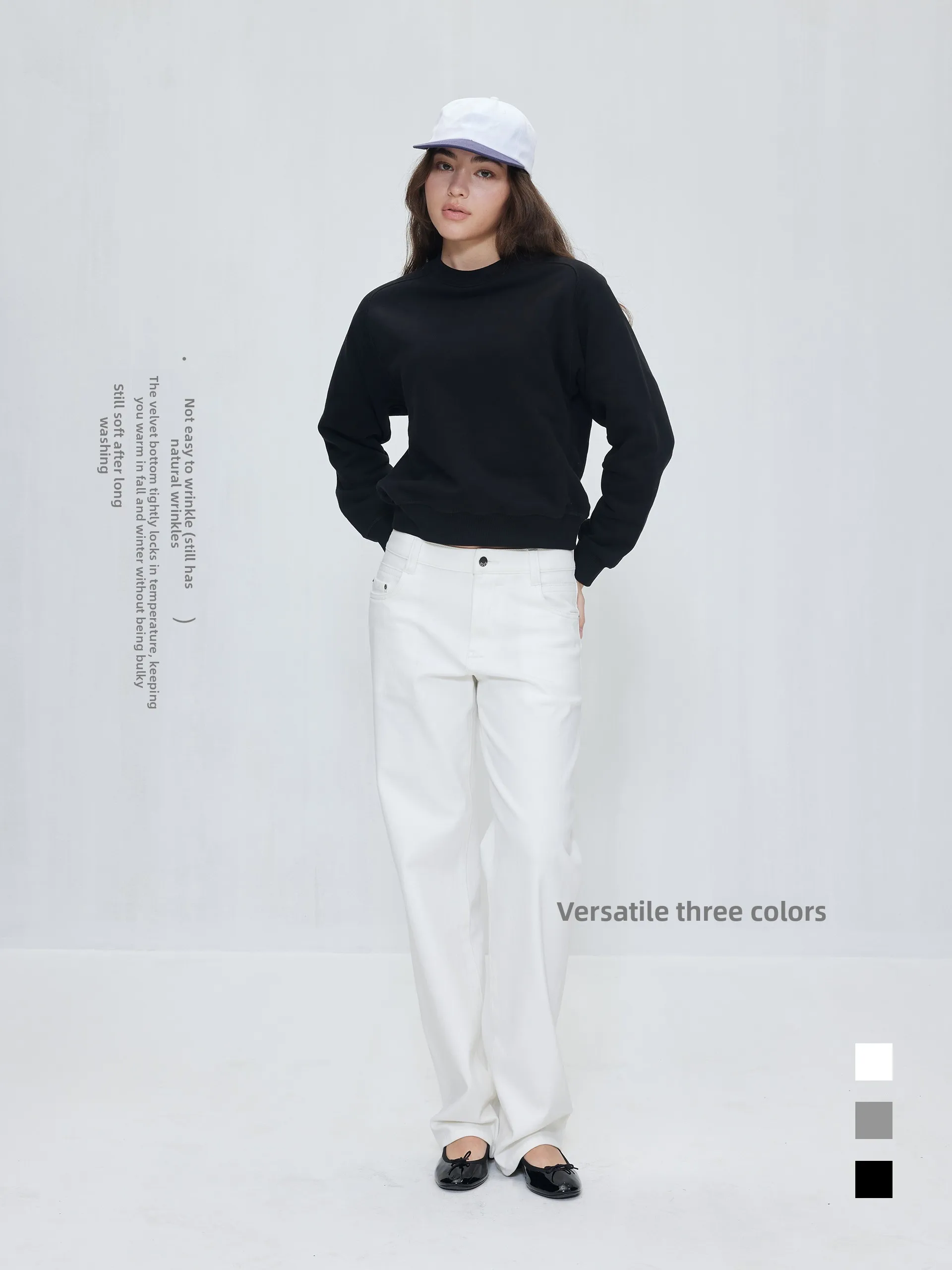 CDOU Classic Retro round Neck Sweatshirt Warm Soft Fleece Lined Easy Care Cotton 100% Comfortable Softness Sweatshirt
CDOU Classic Retro round Neck Sweatshirt Warm Soft Fleece Lined Easy Care Cotton 100% Comfortable Softness Sweatshirt