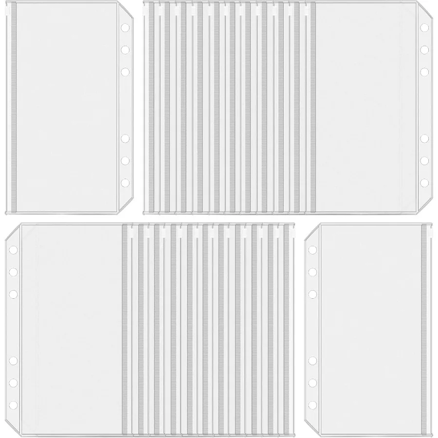 24 шт., карманы для папок формата А6, 6 отверстий, конверты для денег на молнии для экономии денег, прозрачные бюджетные конверты формата А6, вставки для планировщика, деньги O
24 шт., карманы для папок формата А6, 6 отверстий, конверты для денег на молнии для экономии денег, прозрачные бюджетные конверты формата А6, вставки для планировщика, деньги O