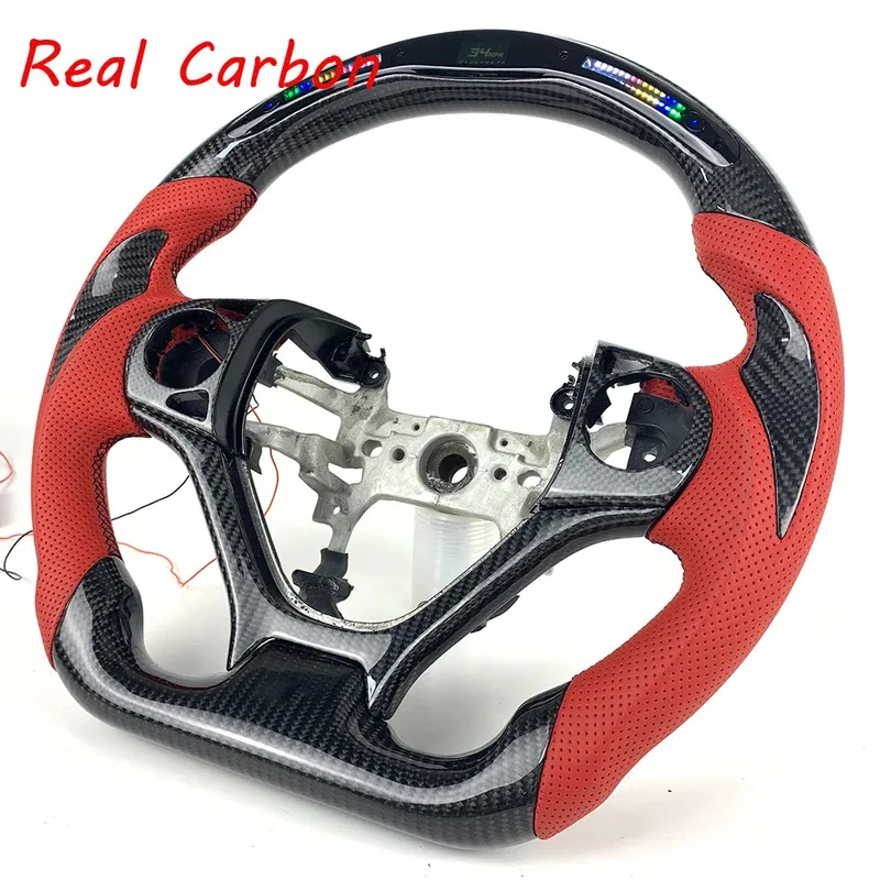 For Honda Civic 9th Gen (2012-2016) Custom LED Carbon Fiber Steering Wheel (Car Accessory)
For Honda Civic 9th Gen (2012-2016) Custom LED Carbon Fiber Steering Wheel (Car Accessory)