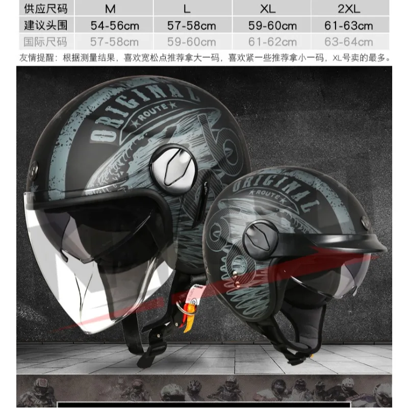 TORC 595 High-end Motorcycle Helmet Multi-functional Retro Helmet Double Lens Conversion Removable Brim Genuine 헬멧 casco moto
TORC 595 High-end Motorcycle Helmet Multi-functional Retro Helmet Double Lens Conversion Removable Brim Genuine 헬멧 casco moto