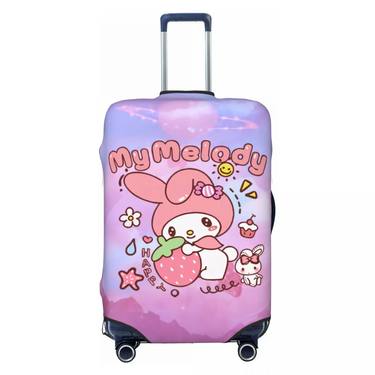 Kawaii My Melody Bunny Suitcase Cover Washable Anime Luggage Protective Covers for 18-32 inch 
Kawaii My Melody Bunny Suitcase Cover Washable Anime Luggage Protective Covers for 18-32 inch