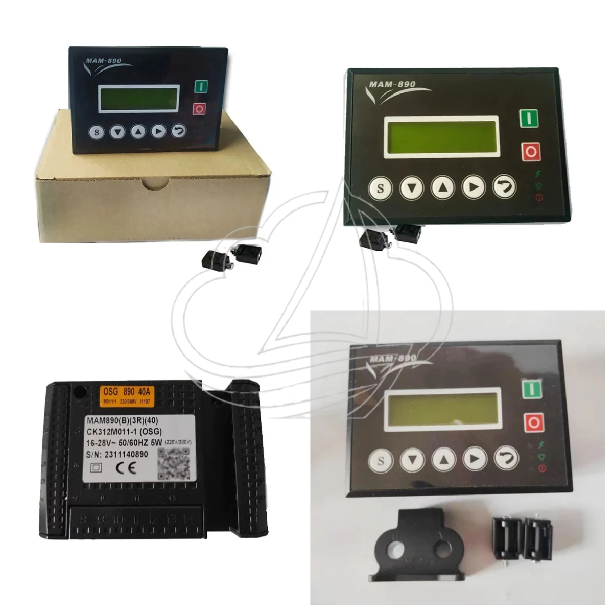 MAM-890 Air Compressor Controller, Screw Compressor Integrated Control Panel, Digital Display Replacement Part with Passwor
MAM-890 Air Compressor Controller, Screw Compressor Integrated Control Panel, Digital Display Replacement Part with Passwor