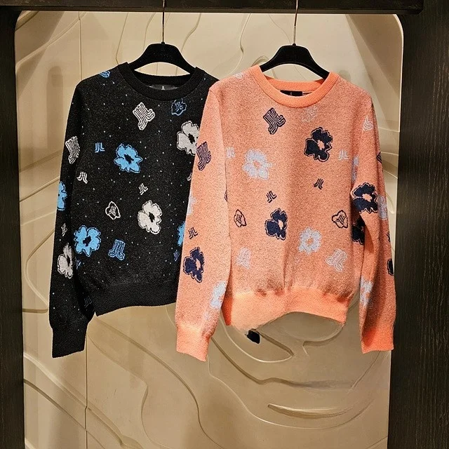 Commuter Sle Elastic Ne Knitted Sweater Small irt Woolen Self-Preserved round Ne Floral Design Winter Long Sve
Commuter Sle Elastic Ne Knitted Sweater Small irt Woolen Self-Preserved round Ne Floral Design Winter Long Sve