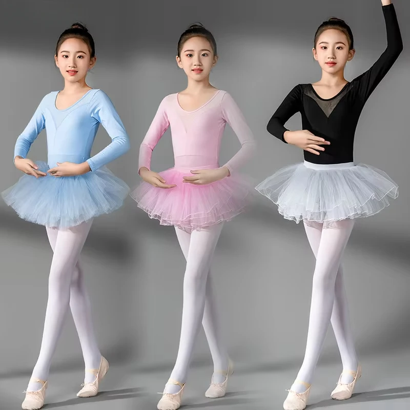 Girls Ballet Dress Gymnastics Leotard Dance Wear Long Sleeve Tutu Dance Dress Children Ballerina Practice Dance Clothes
Girls Ballet Dress Gymnastics Leotard Dance Wear Long Sleeve Tutu Dance Dress Children Ballerina Practice Dance Clothes