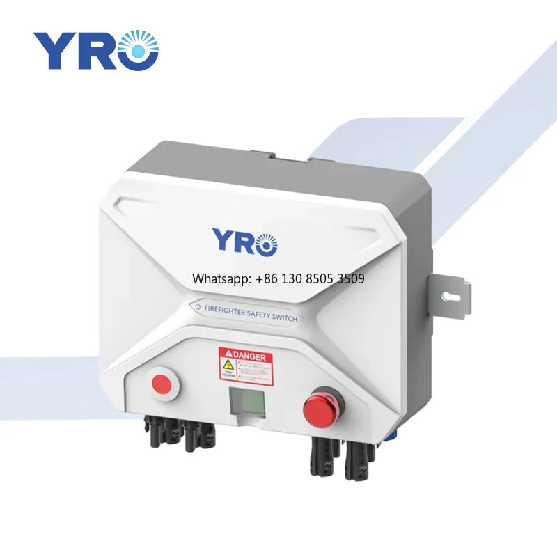 Solar Rapid Shutdown Device 1-2 String 26A 1500V Firefighter Safety Switch DC PV Disconnector IP66 Waterproof
Solar Rapid Shutdown Device 1-2 String 26A 1500V Firefighter Safety Switch DC PV Disconnector IP66 Waterproof