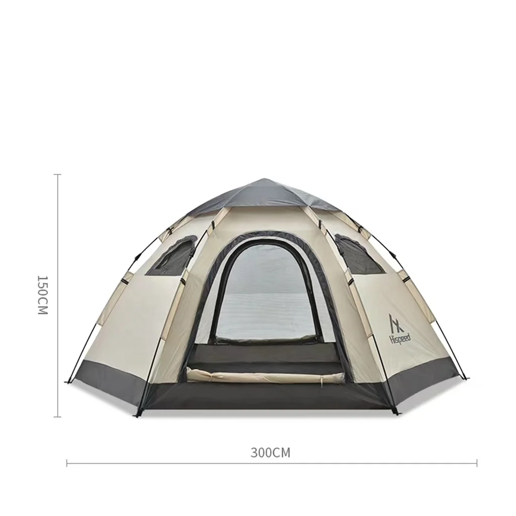 4-Person Instant Pop up Glamping Tent Waterproof Outdoor Camping with Automatic PU2000mm
4-Person Instant Pop up Glamping Tent Waterproof Outdoor Camping with Automatic PU2000mm