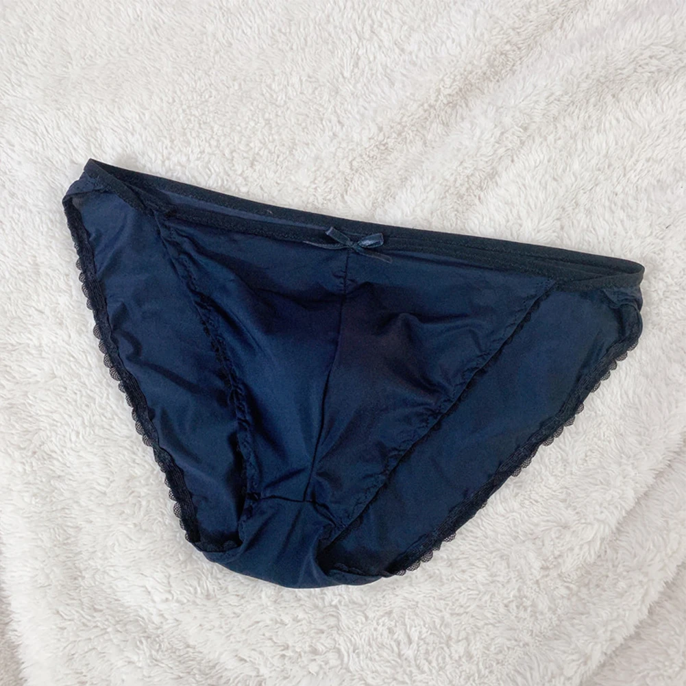 1pc Sexy Men Ice Silk Sheer Bulge Pouch Bikini Briefs Shorts Thongs Underwear Lingerie Low Waist Man's Panties Underpants
1pc Sexy Men Ice Silk Sheer Bulge Pouch Bikini Briefs Shorts Thongs Underwear Lingerie Low Waist Man's Panties Underpants