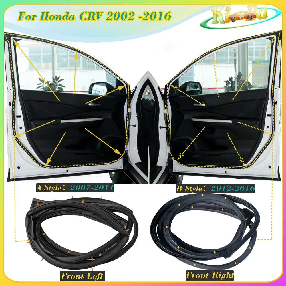 KIMBA для Honda CRV 2002-2016 кузов автомобиля резиновая дверь водонепроницаемая уплотнительная лента
KIMBA для Honda CRV 2002-2016 кузов автомобиля резиновая дверь водонепроницаемая уплотнительная лента