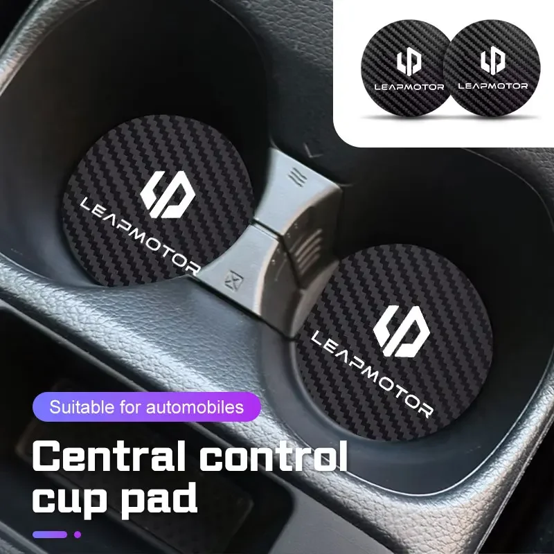 2PCS Car Cup Holder Coaster Anti Slip Mat Carbon Fiber Water Cup Pad for Leapmotor T03 S01 C16 C11 C01 C10 2021-2023
2PCS Car Cup Holder Coaster Anti Slip Mat Carbon Fiber Water Cup Pad for Leapmotor T03 S01 C16 C11 C01 C10 2021-2023