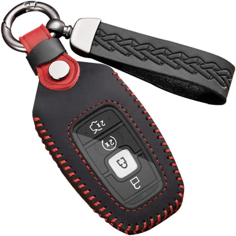 WH Transparent Key Fob Cover Compatible With Lincoln Continental MKC Leather Key Protector
WH Transparent Key Fob Cover Compatible With Lincoln Continental MKC Leather Key Protector
