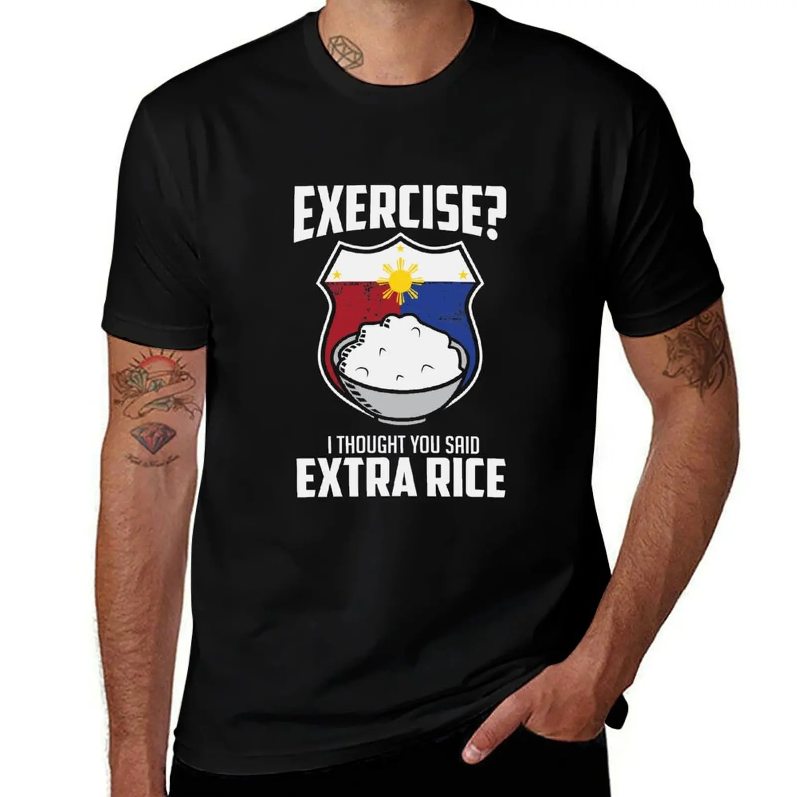 Exercise I Thought You Said Extra Rice Philippines Funny T-Shirt cotton t shirt man anime tshirt T-Shirt
Exercise I Thought You Said Extra Rice Philippines Funny T-Shirt cotton t shirt man anime tshirt T-Shirt