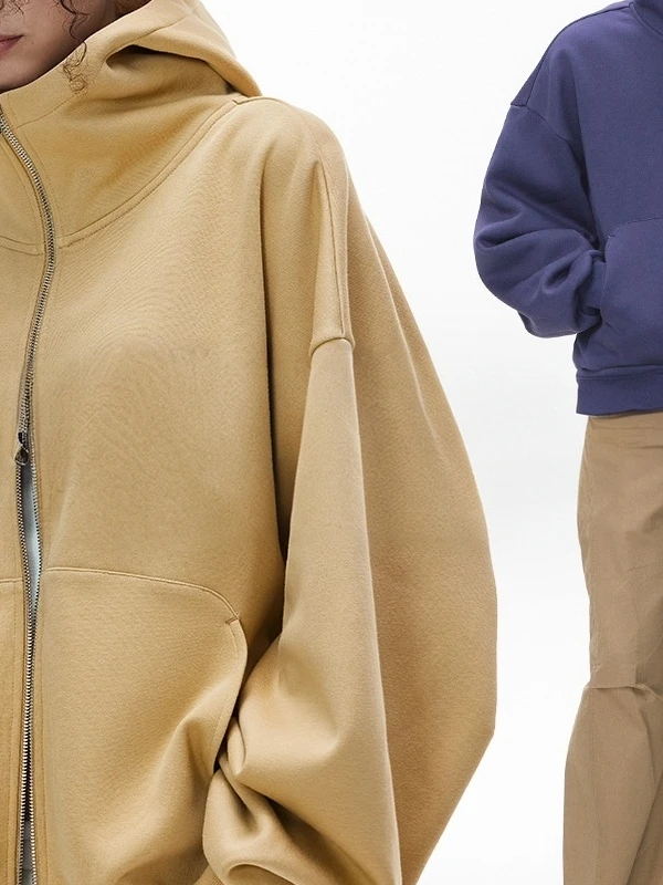 Iation Boxy Hoodie Fce Lined Svel Jaet Spring Autumn Winter New Eggell Velvet Zipper Coat Men's Casual Wear
Iation Boxy Hoodie Fce Lined Svel Jaet Spring Autumn Winter New Eggell Velvet Zipper Coat Men's Casual Wear