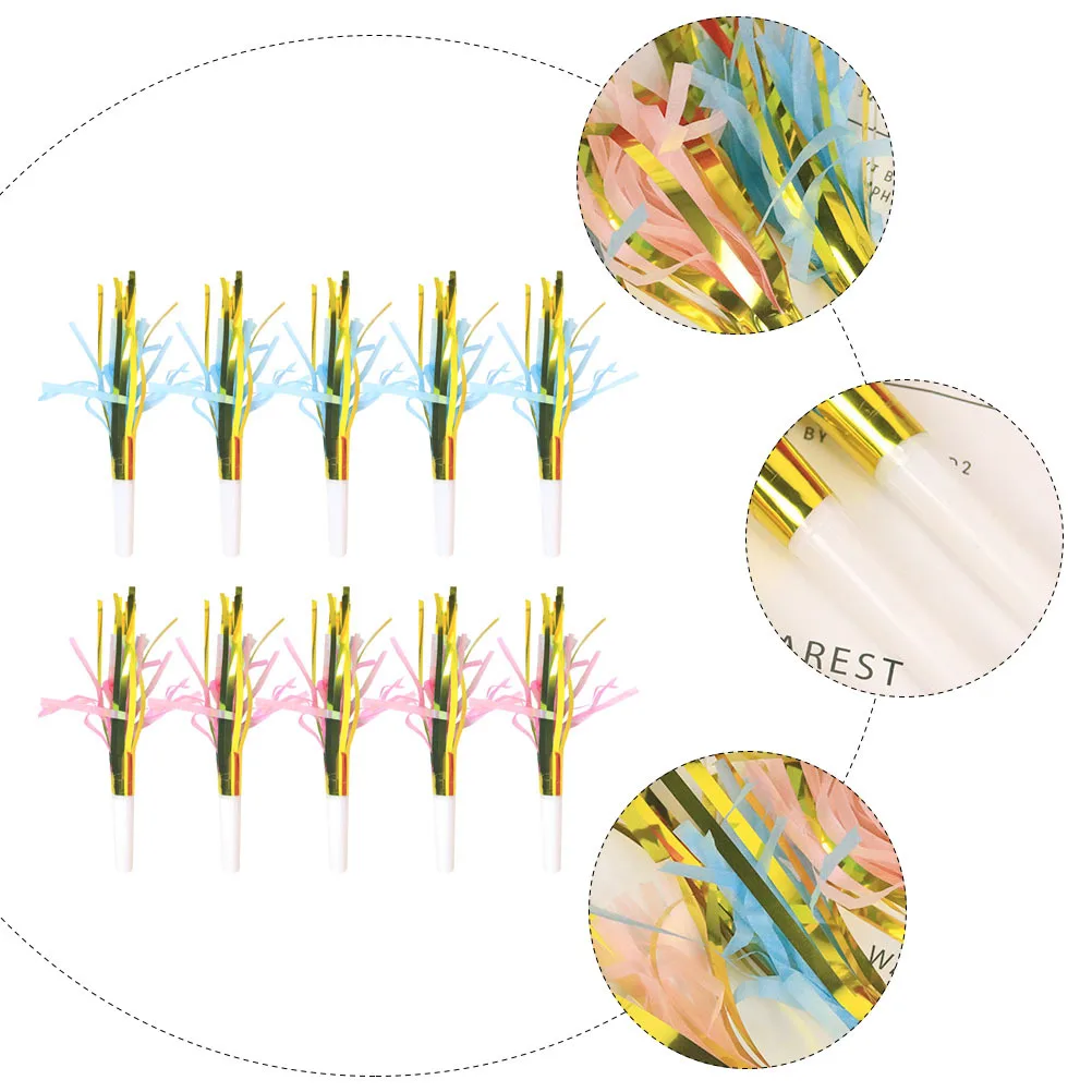 20Pcs Bright Tassel Party Whistles Blowing Dragon Noisemakers Cheerleader Props for Birthday Carnival Wedding Sports Parties
20Pcs Bright Tassel Party Whistles Blowing Dragon Noisemakers Cheerleader Props for Birthday Carnival Wedding Sports Parties