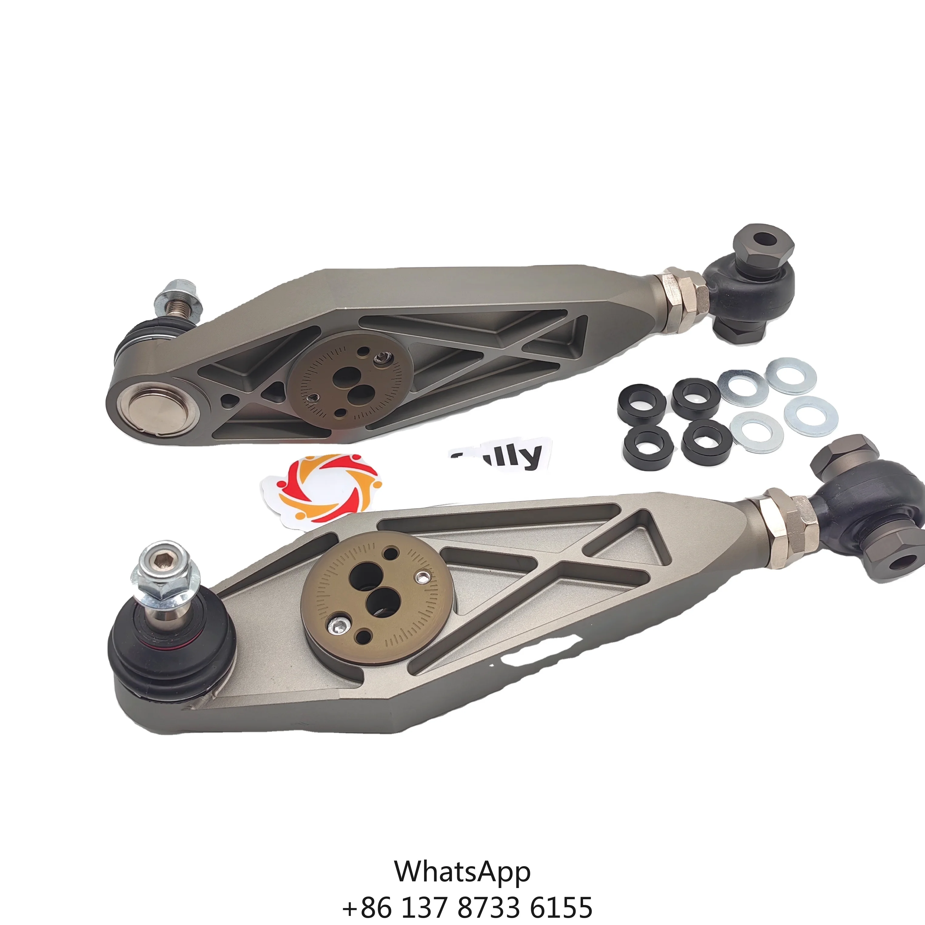 Adjustable Lower Control Arms For Porsche 986 And 987 Boxster/Cayman CNC Billet Aluminium Made Spherical Bearings
Adjustable Lower Control Arms For Porsche 986 And 987 Boxster/Cayman CNC Billet Aluminium Made Spherical Bearings