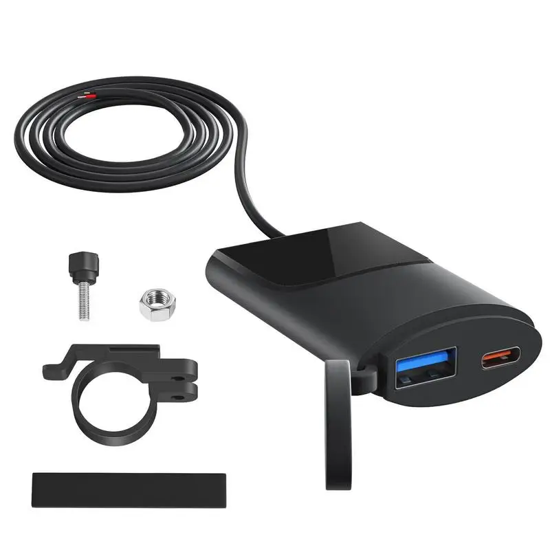 USB-зарядное устройство для мотоцикла QC 3,0 PD, зарядное устройство для мотоцикла, водонепроницаемый USB-адаптер, 12 В-24 В, быстрый адаптер, двойной порт зарядки для телефона
USB-зарядное устройство для мотоцикла QC 3,0 PD, зарядное устройство для мотоцикла, водонепроницаемый USB-адаптер, 12 В-24 В, быстрый адаптер, двойной порт зарядки для телефона