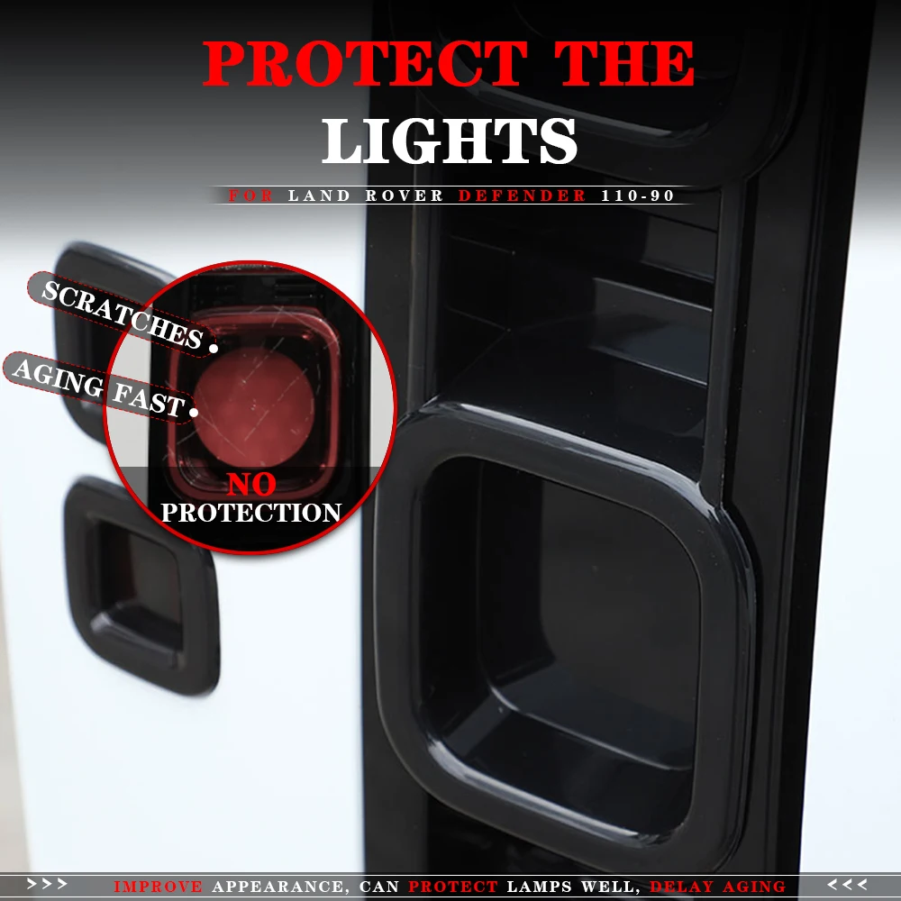 4x4 Offroad Car Body Kits Rear Lamp LightsGuard Sets Fit For 2020 Land Rover Defender 90 110
4x4 Offroad Car Body Kits Rear Lamp LightsGuard Sets Fit For 2020 Land Rover Defender 90 110