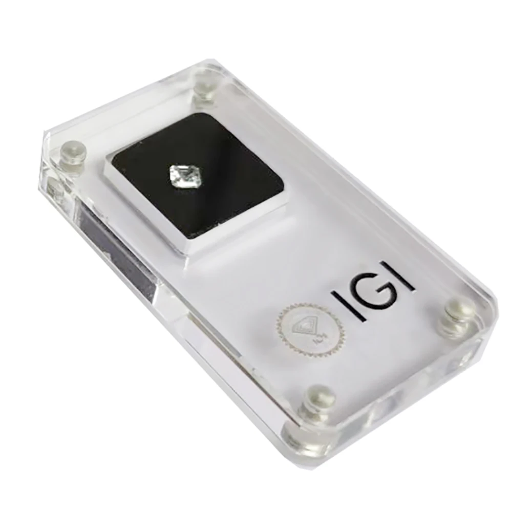Acrylic Loose Diamond Jewelry Storage Box Standard Gemstone Organizer IGI Gia Gift Packaging Box Gems Zircon CVD Display Case
Acrylic Loose Diamond Jewelry Storage Box Standard Gemstone Organizer IGI Gia Gift Packaging Box Gems Zircon CVD Display Case