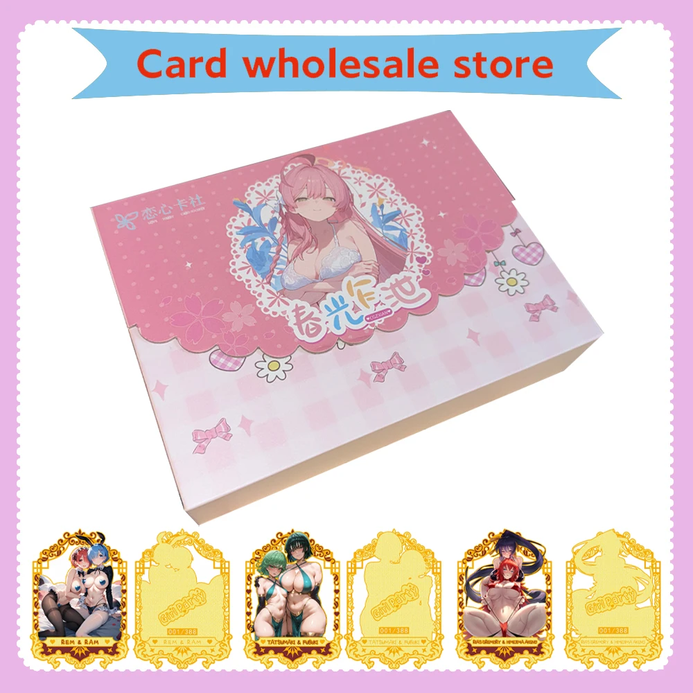 Прямые продажи с фабрики Love Heart Card Society Chun Guang Zha Xie Goddess Story waifu Hobby Коллекционная карта Doujin Booster Box
Прямые продажи с фабрики Love Heart Card Society Chun Guang Zha Xie Goddess Story waifu Hobby Коллекционная карта Doujin Booster Box