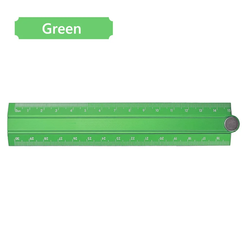 High Quality 30cm Folding Ruler Drawing Measuirng Tool Aluminum Alloy Stationery Ruler Multifunctional Straight Ruler Students
High Quality 30cm Folding Ruler Drawing Measuirng Tool Aluminum Alloy Stationery Ruler Multifunctional Straight Ruler Students