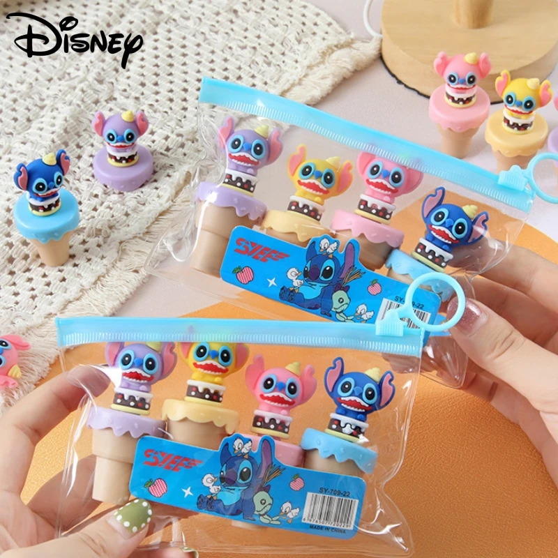 4/20pcs Disney Stitch Bagged Mini Highlighter Ice Cream Lilo & Stitch Cartoon Diy Handbook Pen Cute Student Stationery Gift
4/20pcs Disney Stitch Bagged Mini Highlighter Ice Cream Lilo & Stitch Cartoon Diy Handbook Pen Cute Student Stationery Gift