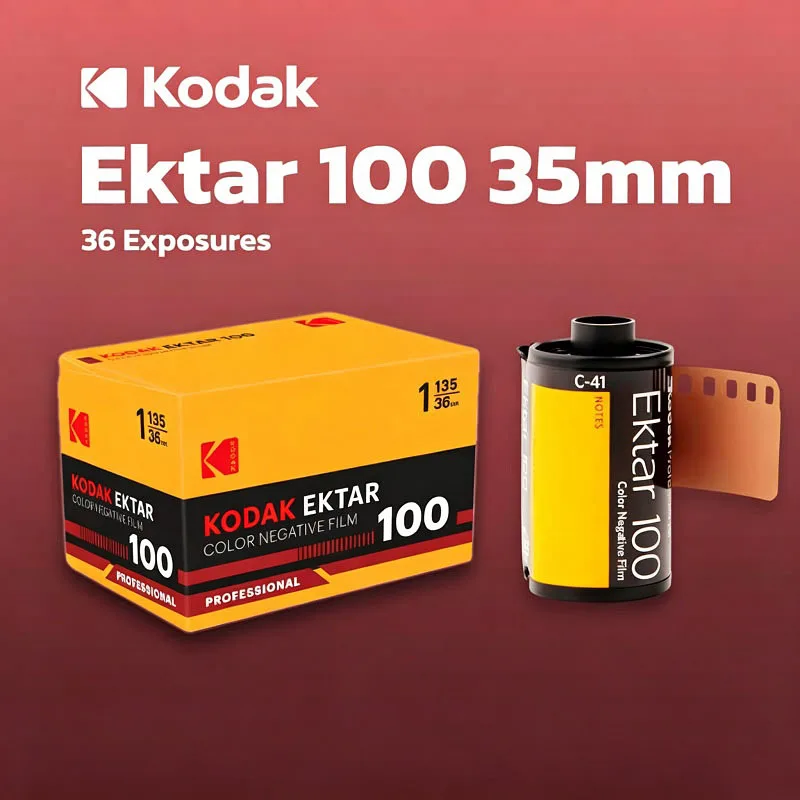 1/2/3/5/10 Rolls KODAK 135 Color Negative Kodak ektar100 Film 35MM Rich Color Professional For 135 Film Cameras (Due in 2027)
1/2/3/5/10 Rolls KODAK 135 Color Negative Kodak ektar100 Film 35MM Rich Color Professional For 135 Film Cameras (Due in 2027)