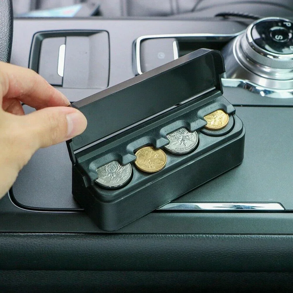 1x Black Sturdy Car Coin Case Organizer Storage Mini Box Plastic Car Styling Container Organizer Automotive Interior Accessories
1x Black Sturdy Car Coin Case Organizer Storage Mini Box Plastic Car Styling Container Organizer Automotive Interior Accessories