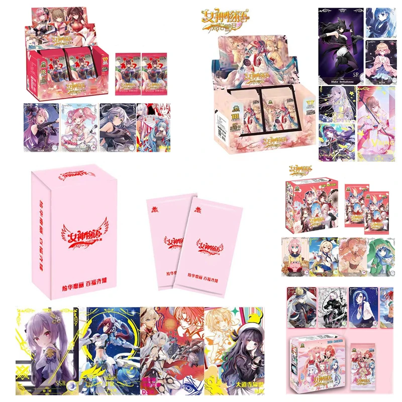 New Goddess Story Flash Card Anime Board Game PTR Card Family Game Toy Cosplay Children's Birthday Gift Christmas Gift
New Goddess Story Flash Card Anime Board Game PTR Card Family Game Toy Cosplay Children's Birthday Gift Christmas Gift