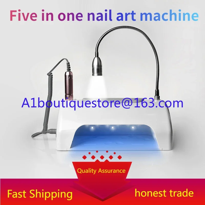 Multifunctional phototherapy machine Electric grinding lighting machine New five-in-one beauty salon manicure vacuum cleaner
Multifunctional phototherapy machine Electric grinding lighting machine New five-in-one beauty salon manicure vacuum cleaner