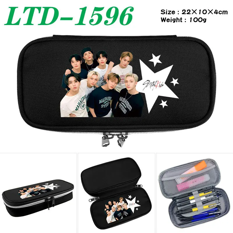 Stray Kids Pencil Case Large Capacity Canvas Zipper Flip 3D Storage Stationery Organizer Box For Primary Middle School Students
Stray Kids Pencil Case Large Capacity Canvas Zipper Flip 3D Storage Stationery Organizer Box For Primary Middle School Students