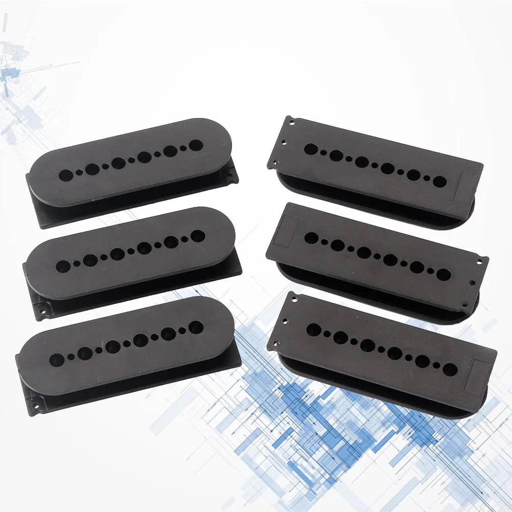 6pcs Bass Spool Double Coil Humbucker Cover Slug Bobbin Black Humbucker Slug Bobbin PB Guitar Parts Replace Old
6pcs Bass Spool Double Coil Humbucker Cover Slug Bobbin Black Humbucker Slug Bobbin PB Guitar Parts Replace Old
