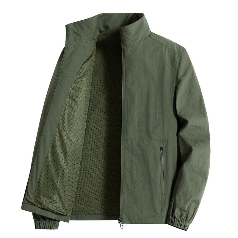 2026Men's Hooded Jacket Lightweight Water Resistant Windbreaker Casual Sporty Outdoor Hiking Walking Coat 2025 green denim jacke 
2026Men's Hooded Jacket Lightweight Water Resistant Windbreaker Casual Sporty Outdoor Hiking Walking Coat 2025 green denim jacke