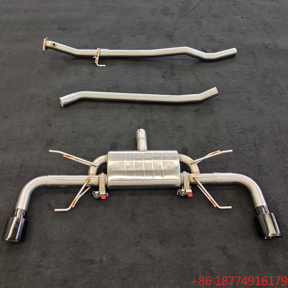 SS304 MM OBM High Performance Catback for MX-5 NC/3/6/ Atenza 2.0L 2.5L 2012--Valve Muffler Tuning with Remote Control
SS304 MM OBM High Performance Catback for MX-5 NC/3/6/ Atenza 2.0L 2.5L 2012--Valve Muffler Tuning with Remote Control