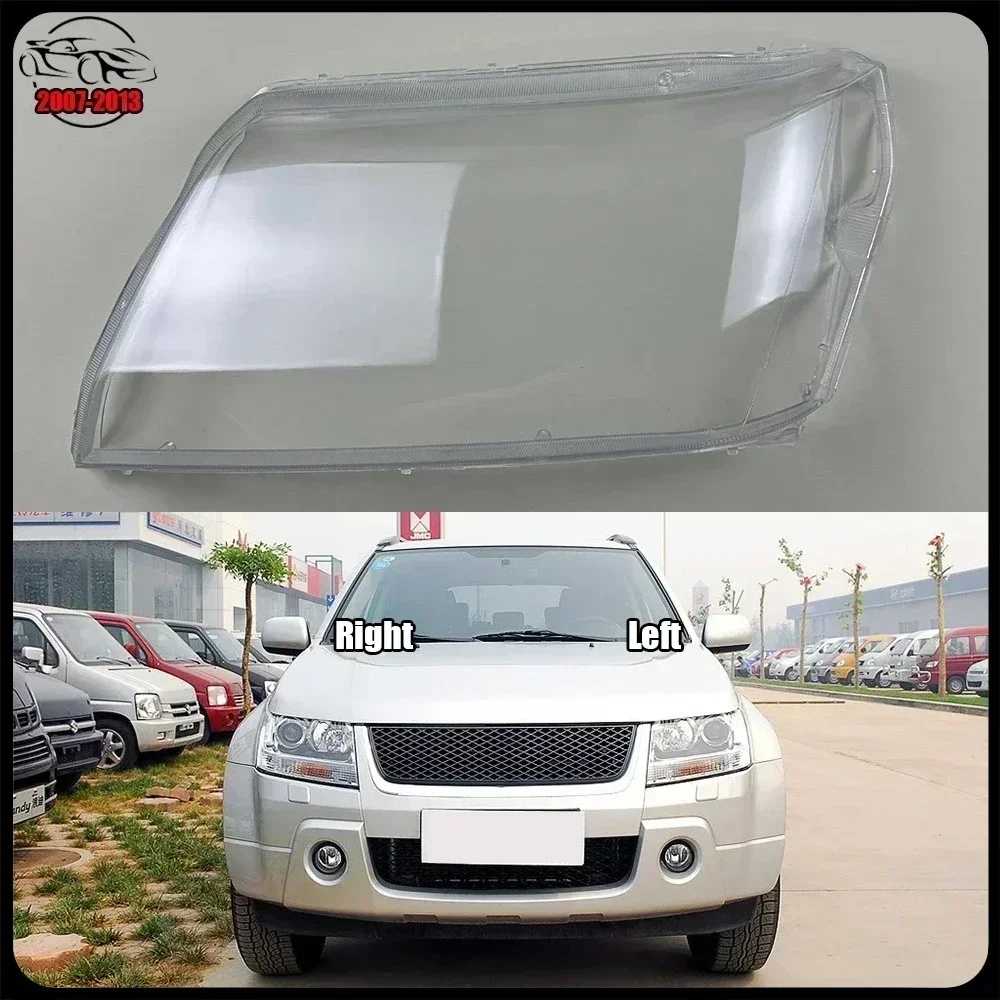 For Suzuki Grand Vitara 2007-2013 Car front Headlight glass headlamps transparent lampshade lamp shell Headlight Cover lens
For Suzuki Grand Vitara 2007-2013 Car front Headlight glass headlamps transparent lampshade lamp shell Headlight Cover lens