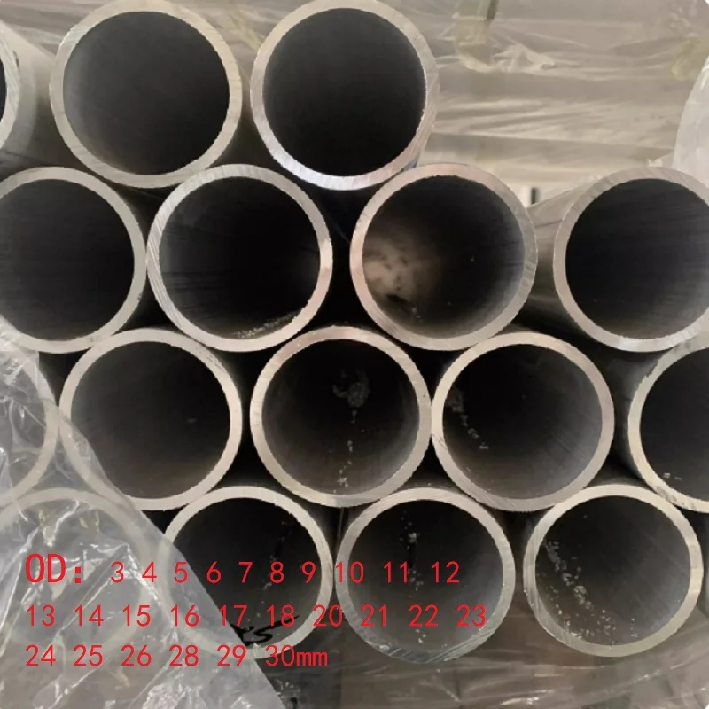 Aluminium Tube OD 3 4 5 6 7 8 9 10 11 12 13 14 15 16 17 18 20 21 22 23 24 25 26 28 29 30mm Round 6061 Aluminum Alloy Metal Pipe
Aluminium Tube OD 3 4 5 6 7 8 9 10 11 12 13 14 15 16 17 18 20 21 22 23 24 25 26 28 29 30mm Round 6061 Aluminum Alloy Metal Pipe