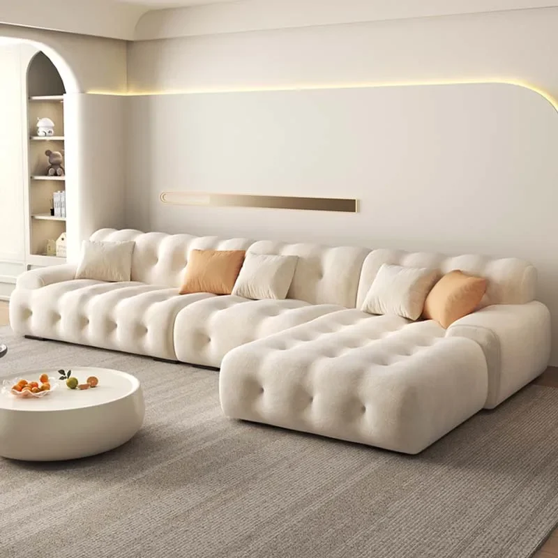 Living Room Corner Sofas Fabric Minimalist Modular Sectional Sofa Modern Elegant Divano Soggiorno Di Lusso Luxury Furniture
Living Room Corner Sofas Fabric Minimalist Modular Sectional Sofa Modern Elegant Divano Soggiorno Di Lusso Luxury Furniture