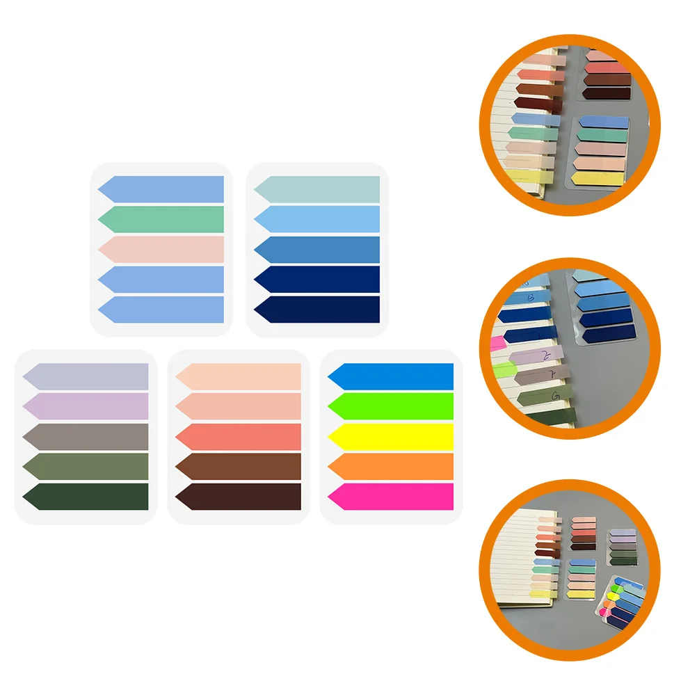 5 Packs Colorful Fluorescent Index Sticky Page Marker Stickers PET Material Bright Removable Adhesive Book Tabs Memo Pad
5 Packs Colorful Fluorescent Index Sticky Page Marker Stickers PET Material Bright Removable Adhesive Book Tabs Memo Pad