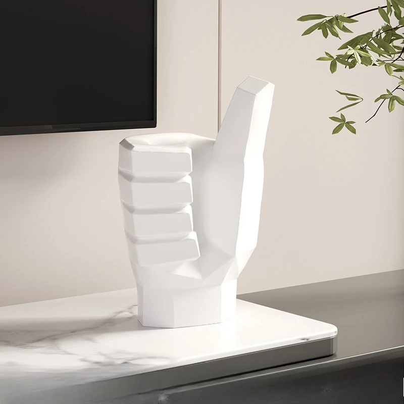 1Pcs Modern Style Geometric Gesture Sculpture Resin Abstract Hand Love Statue Creative Wedding Home Living Room
1Pcs Modern Style Geometric Gesture Sculpture Resin Abstract Hand Love Statue Creative Wedding Home Living Room