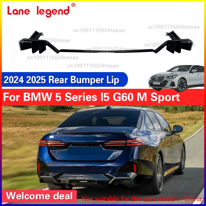 For BMW 5 Series I5 G60 530i 540i 540e 550e M Sport 2024 2025 Rear Bumper Lip Splitter Diffuser Side Corner Protector Spoiler
For BMW 5 Series I5 G60 530i 540i 540e 550e M Sport 2024 2025 Rear Bumper Lip Splitter Diffuser Side Corner Protector Spoiler