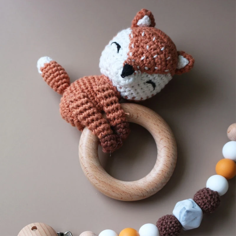 Детская соска-клипса, цепочка-пустышка, браслет для прорезывания зубов, сделай сам, вязанный крючком, прорезыватель для животных 
Детская соска-клипса, цепочка-пустышка, браслет для прорезывания зубов, сделай сам, вязанный крючком, прорезыватель для животных